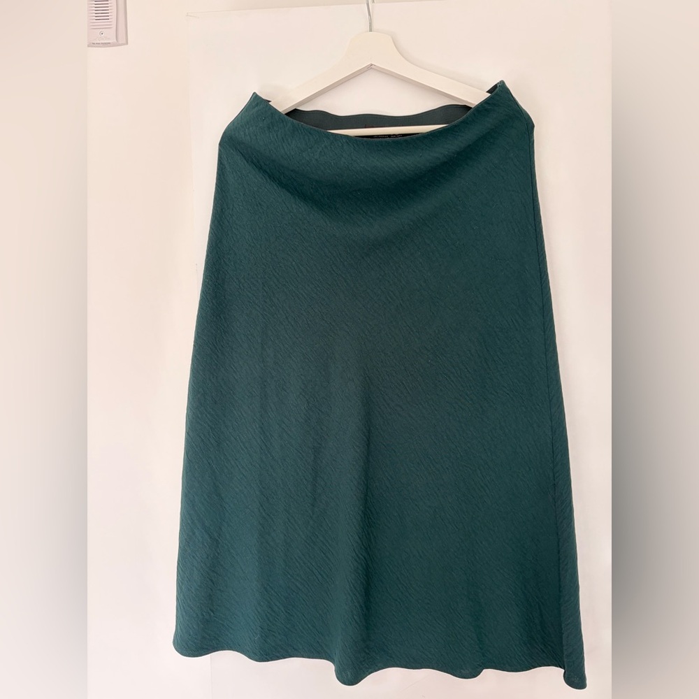 Rachel Zoe Teal A-Line Skirt